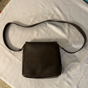 Women’s Kenneth Cole New York Brown Leather Crossbody Bag